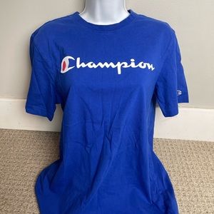 Blue Champion tee
